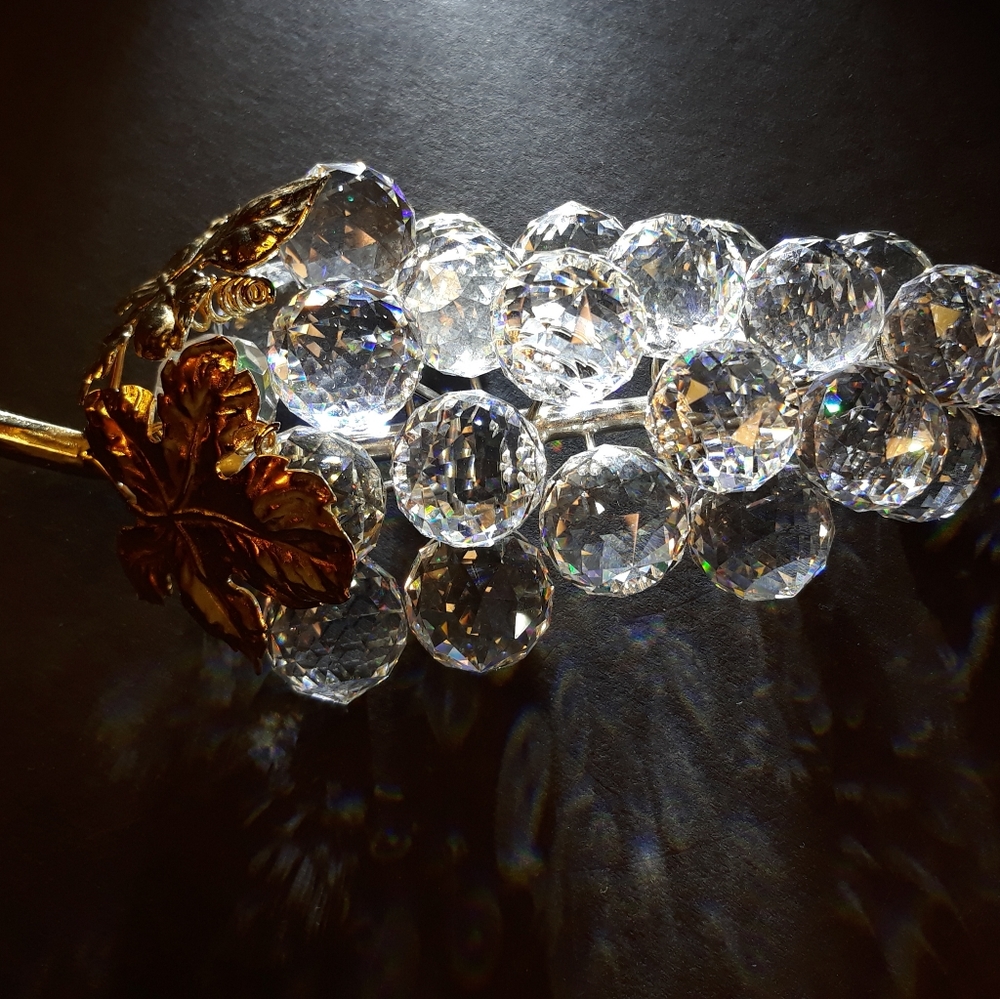Swarovski Crystal grape bunch